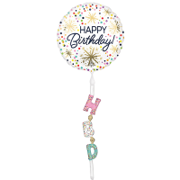 Airwalker Tail Confetti Sprinkle Birthday